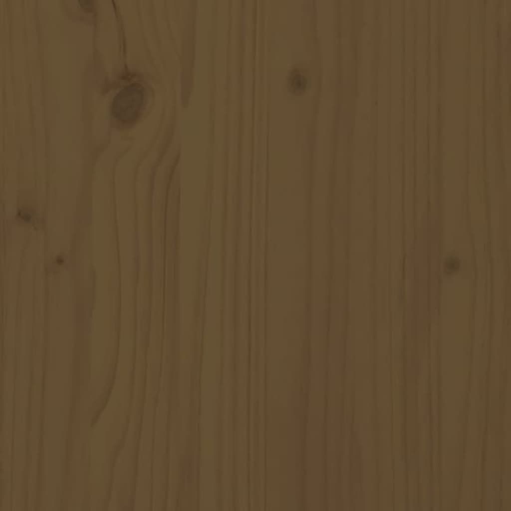 Haardhoutrek 80x25x100 cm massief grenenhout honingbruin