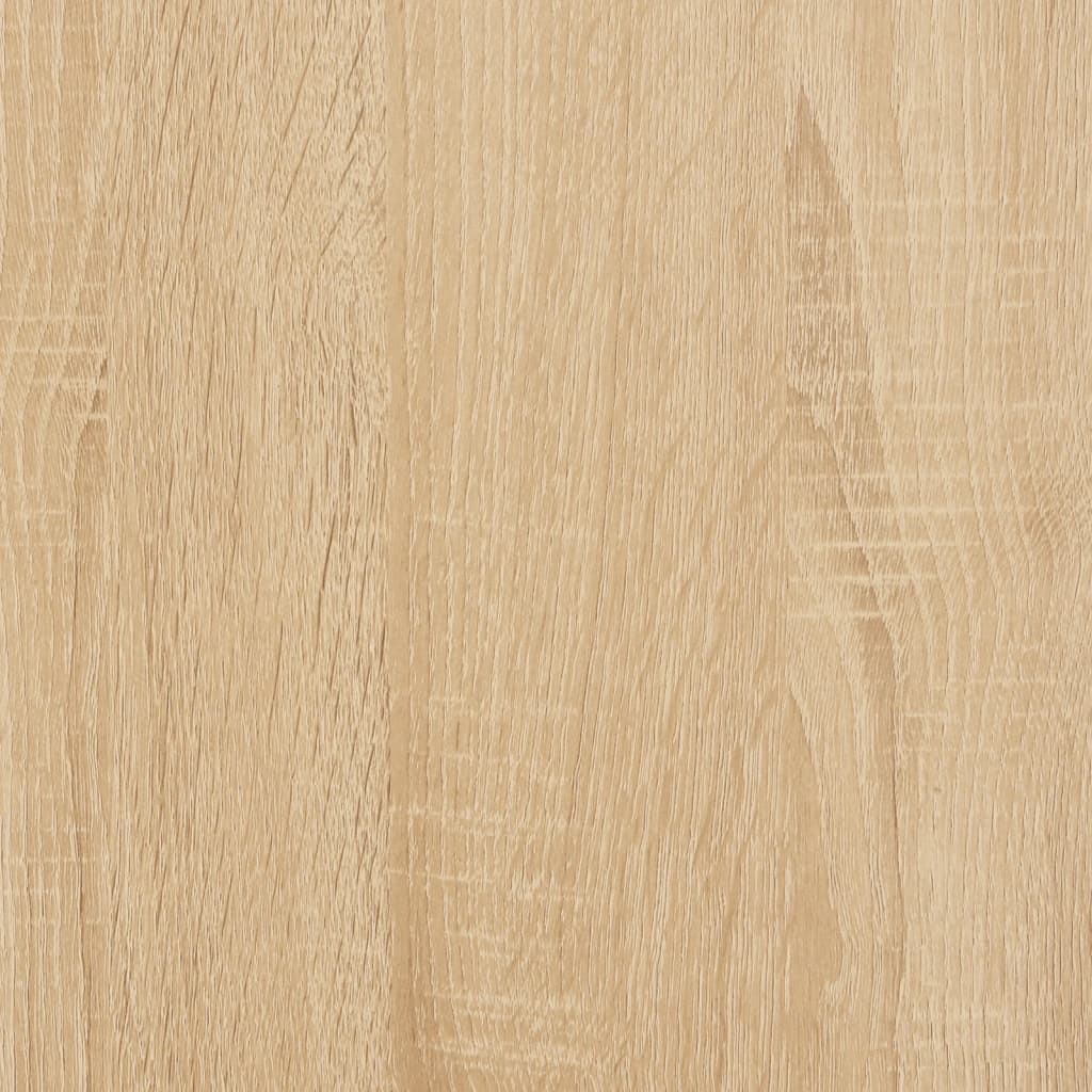 Wandkast 100x36,5x35 cm bewerkt hout sonoma eikenkleurig