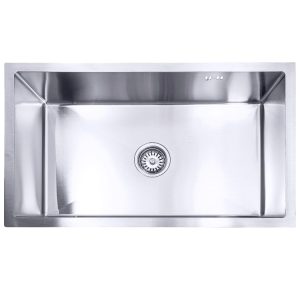 Lendo Online Spoelbak 74×44 cm RVS Zilver – Inbouw & Opbouw