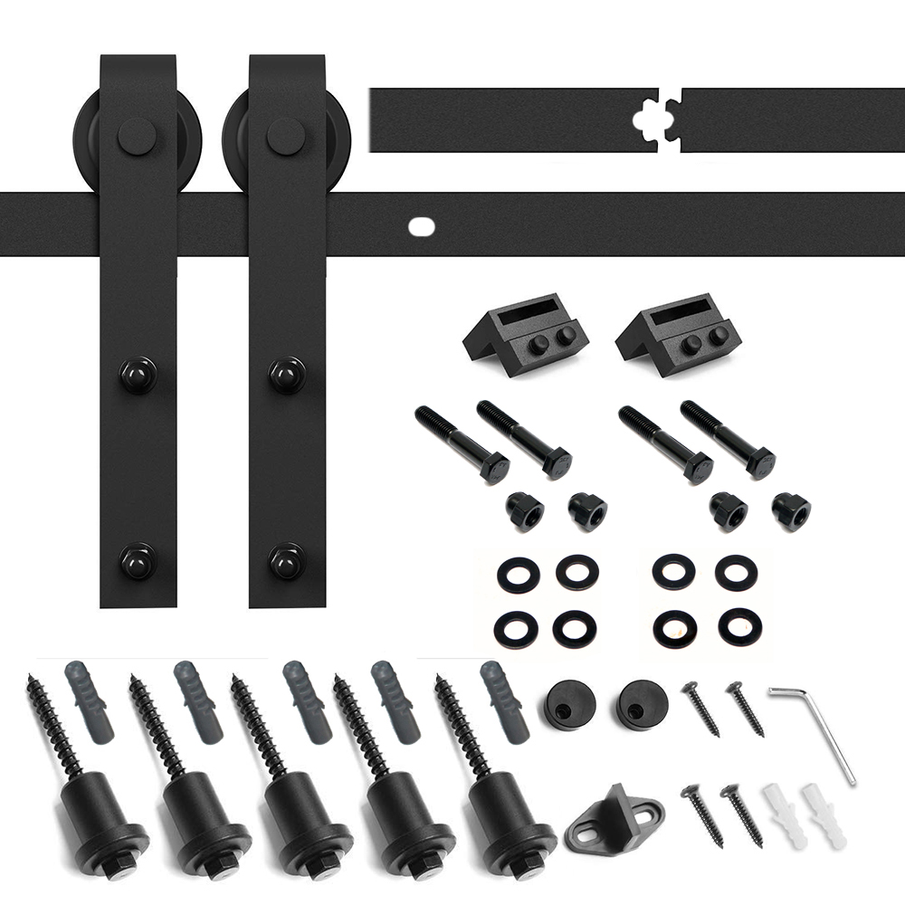 Lendo Online Kit de Ferrures Porte Coulissante 200 cm Guide