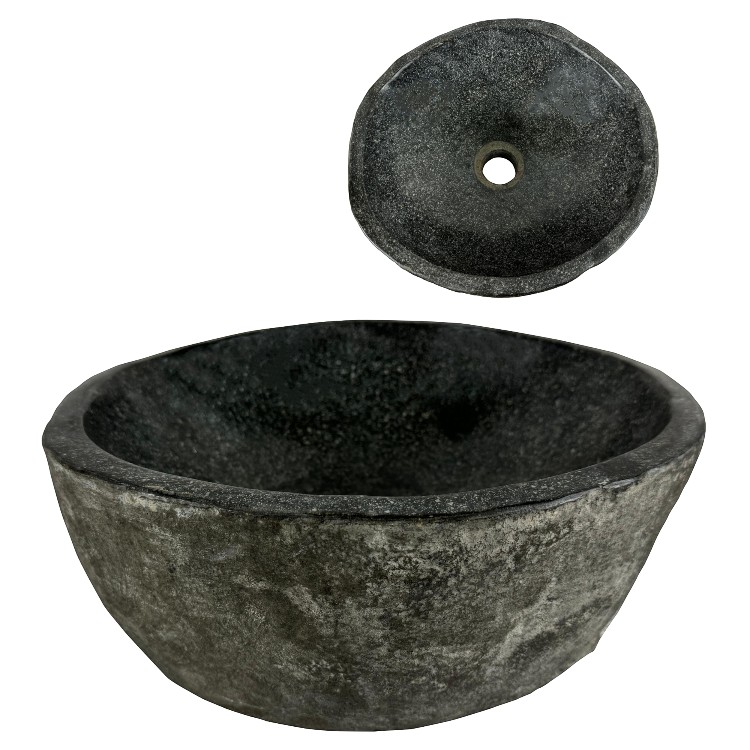 Lendo Online Waskom Riviersteen (30–35)x(25–30) cm Grijs