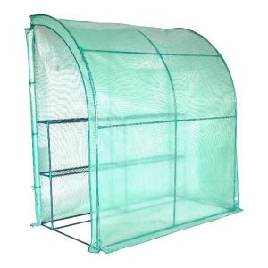 Lendo Online Tuinkas Muurmodel 200×100×214 cm PE Staal