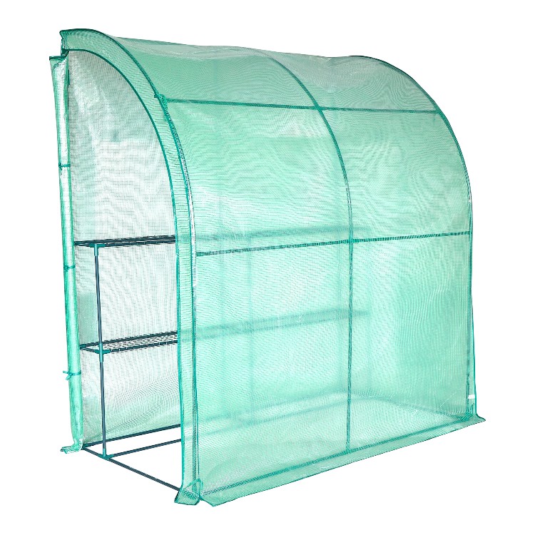 Lendo Online Tuinkas Muurmodel 200×100×214 cm PE Staal