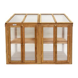 Lendo Online Kweekkas 120x49x97,5 cm Vurenhout PC Bruin