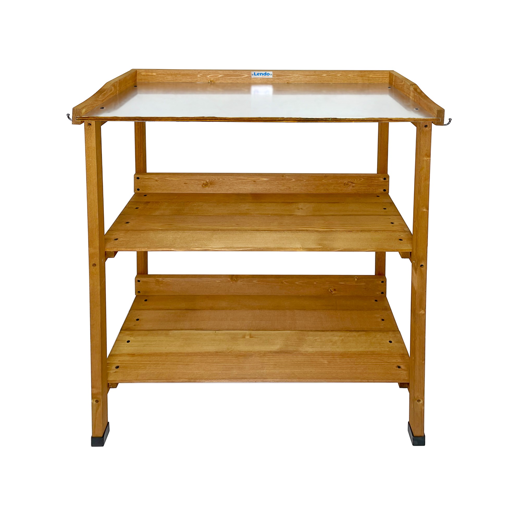 Lendo Online Potting Table 73x37x92 cm Spruce Brown