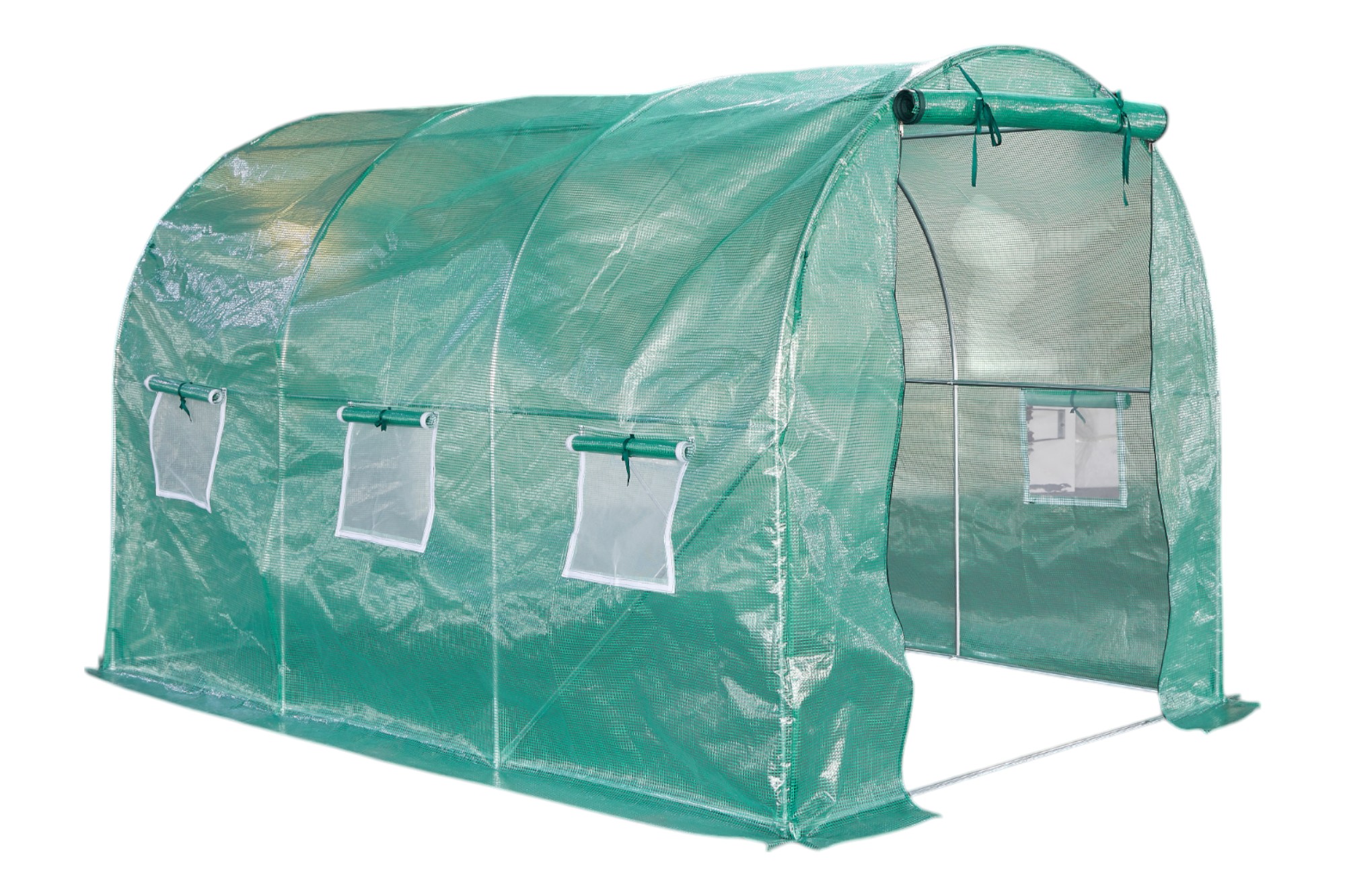 Lendo Online Tunnelkas 200x300x200 cm Groen PE Staal