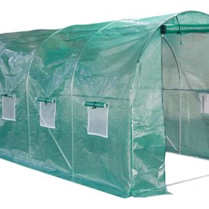 Lendo Online Tunnelkas 200x450x200 cm Groen PE Staal