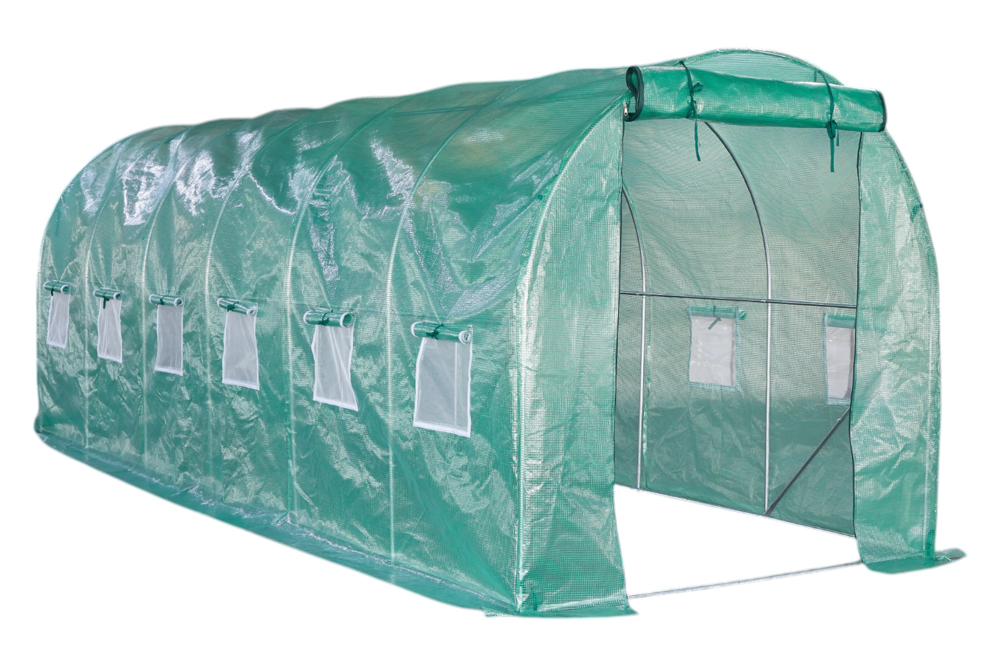 Lendo Online Tunnelkas 200x600x200 cm Groen PE Staal