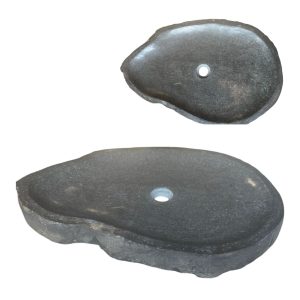 Lendo Online Waskom Riviersteen Ovaal 50-60x35-40 cm Grijs