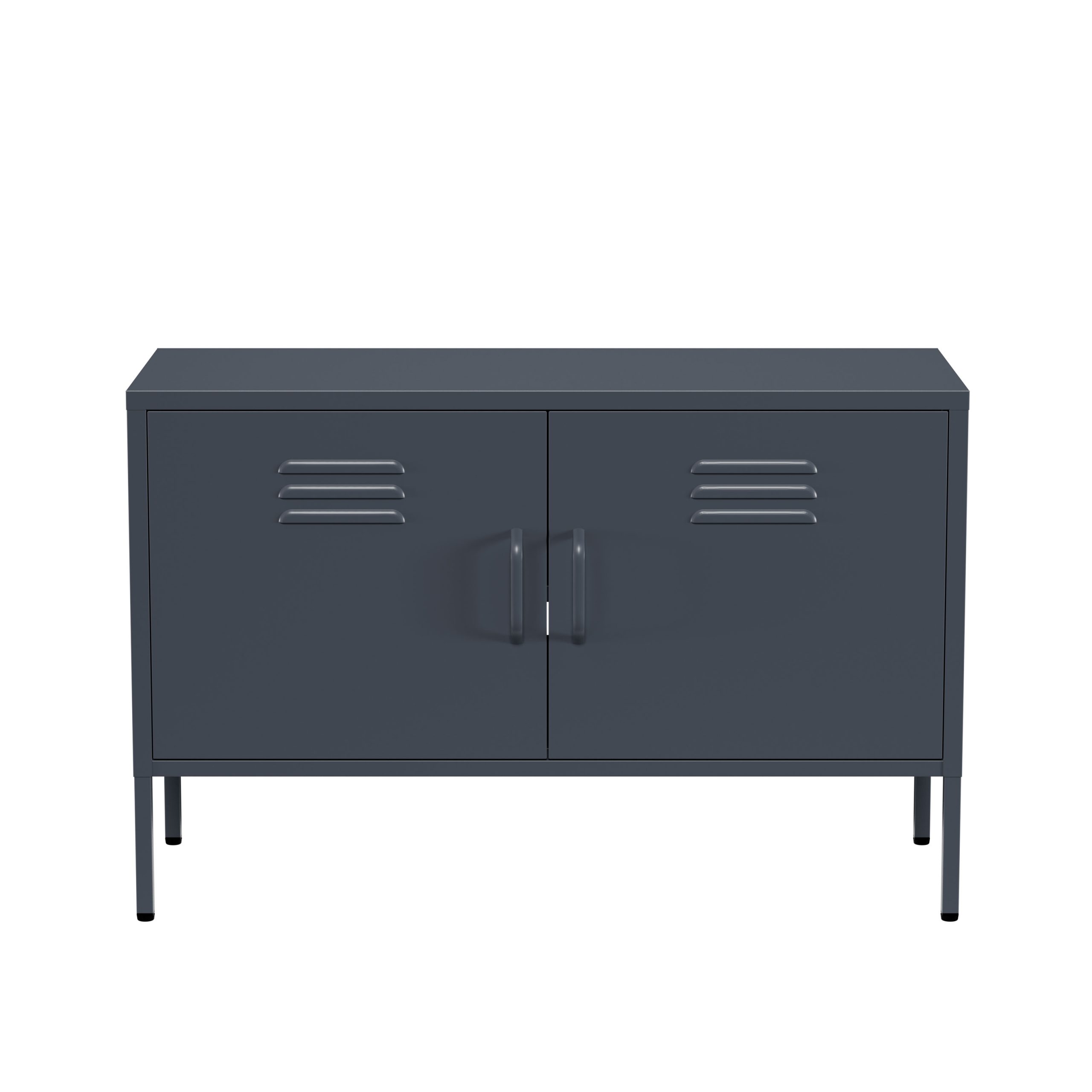 Lendo Online TV Furniture Metal 100x40x65 cm Anthracite