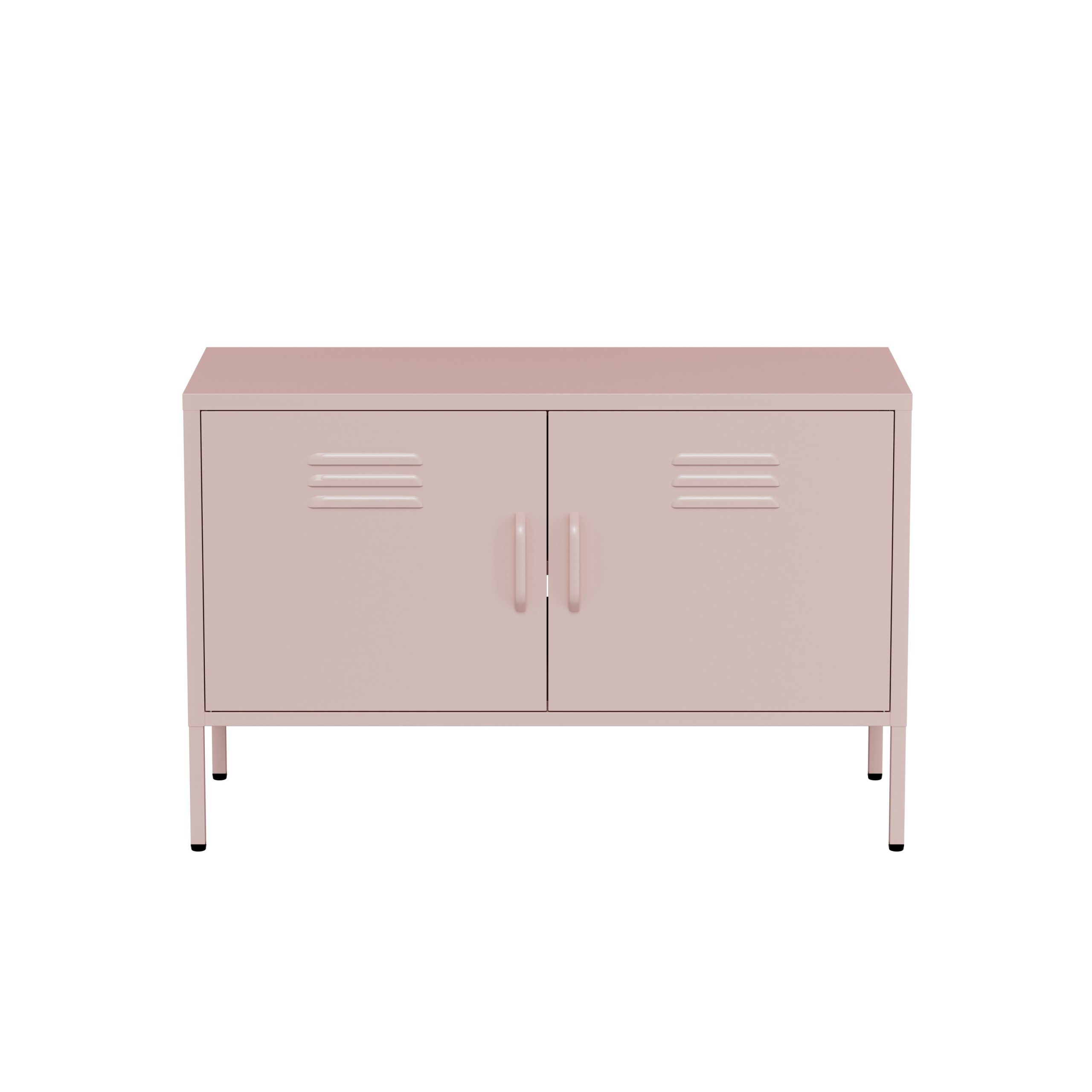 Lendo Online TV Furniture Metal 100x40x65 cm Pink