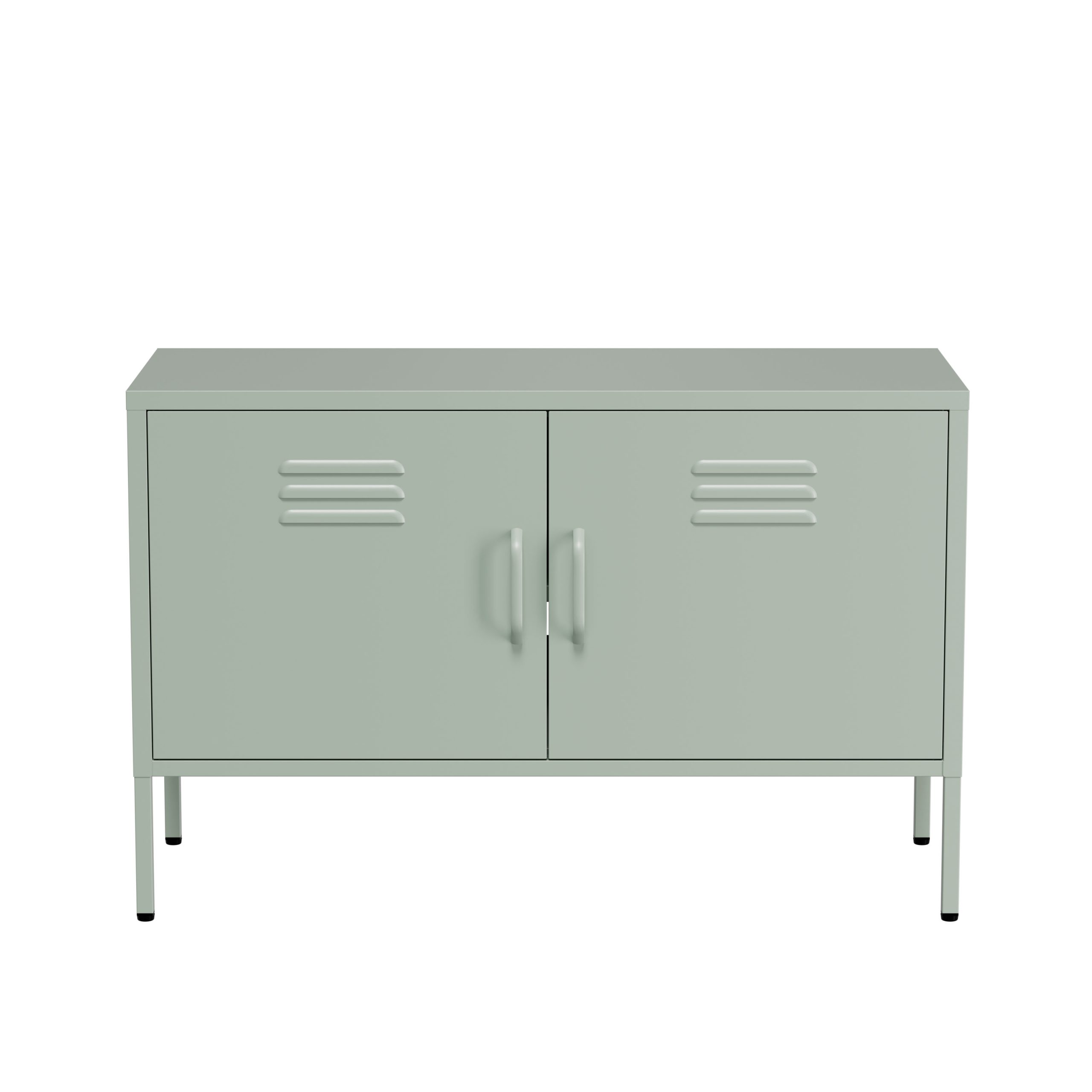 Lendo Online TV Furniture Metal 100x40x65 cm Mint Green