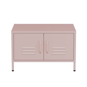 Lendo Online Salontafel Metaal 68x50x43,5 cm Roze