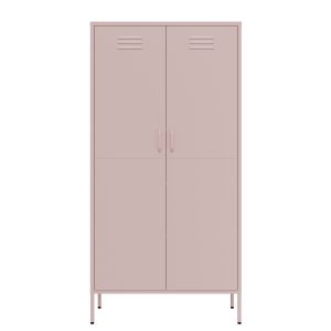 Lendo Online Lockerkast Metaal 90x50x180 cm Roze