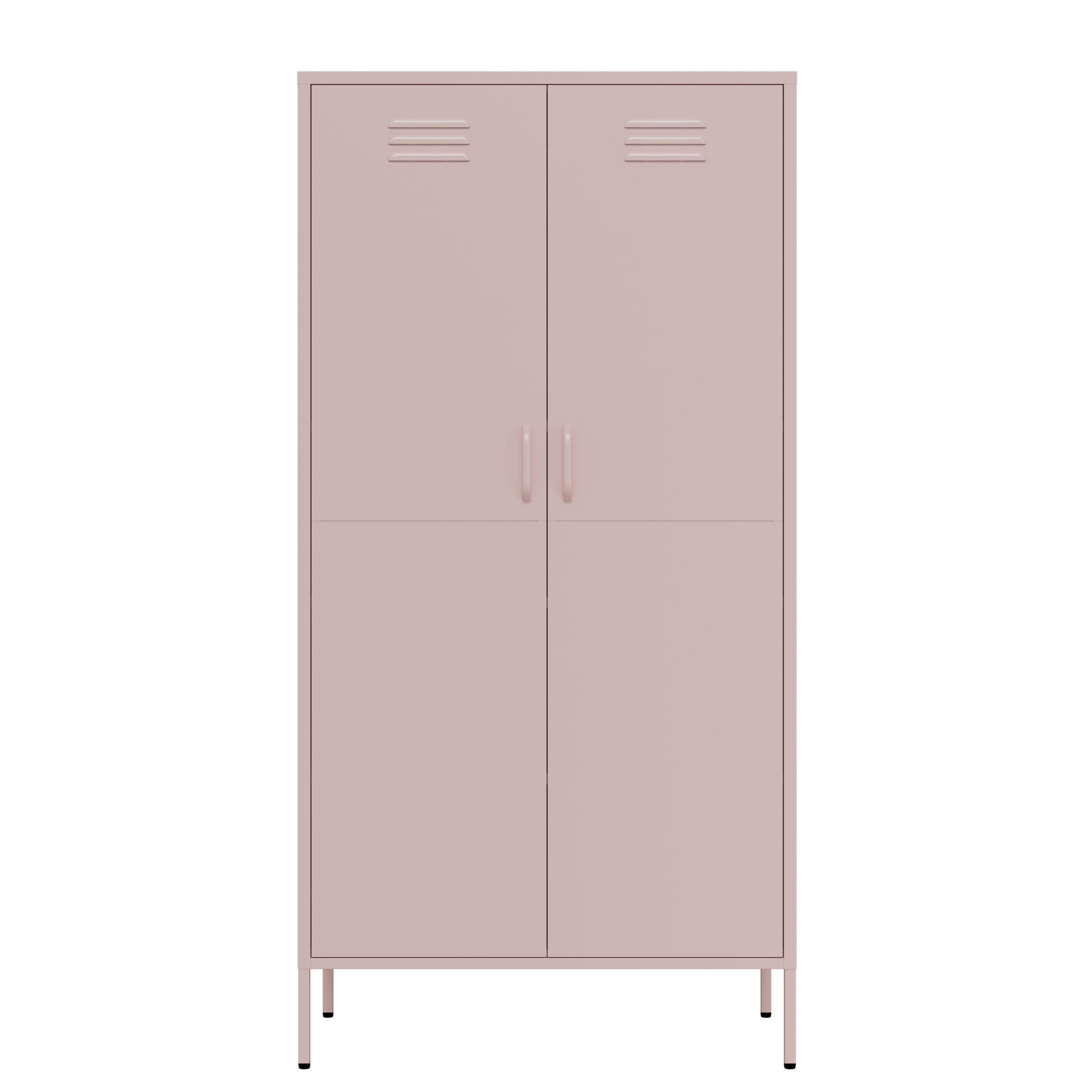 Lendo Online Lockerkast Metaal 90x50x180 cm Roze