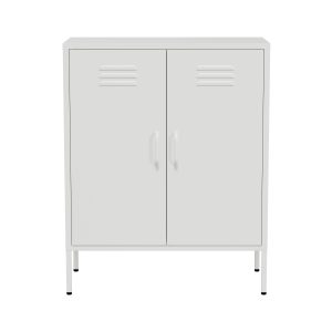 Lendo Online Dressoir Metaal 80x40x100 cm Wit