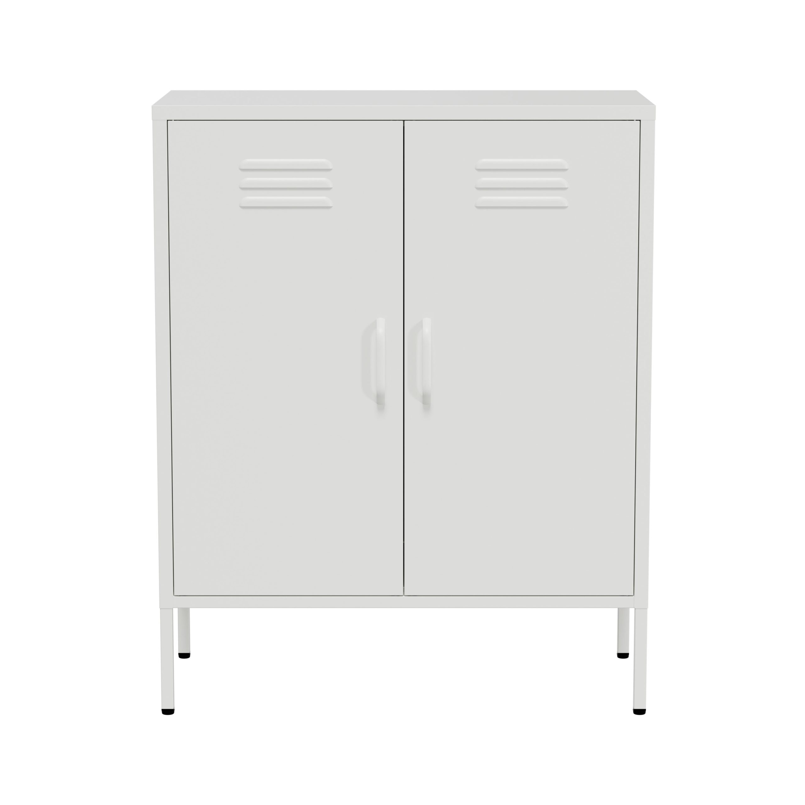 Lendo Online Dressoir Metaal 80x40x100 cm Wit