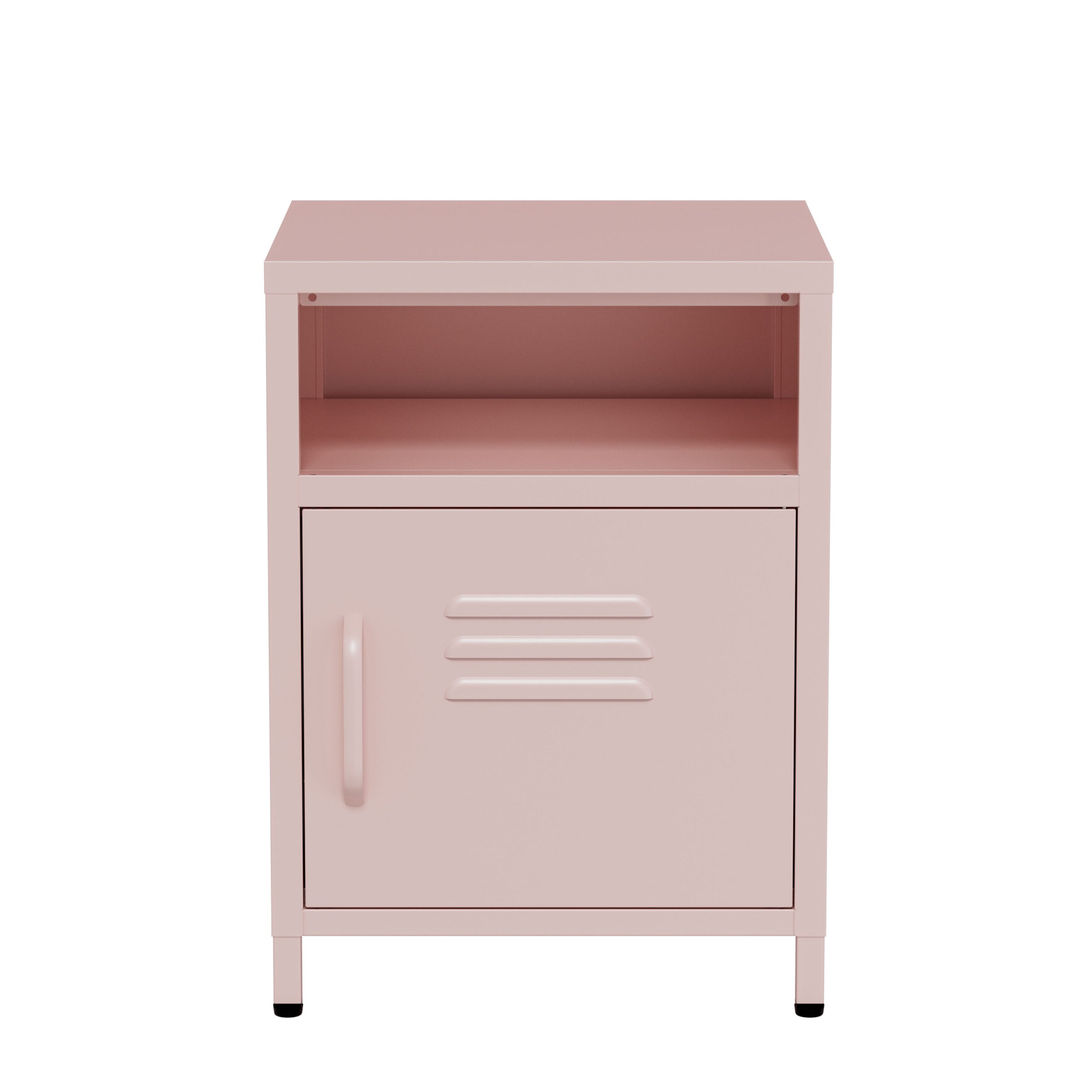 Lendo Online Nachtkastje Metaal 40x40x55 cm Roze