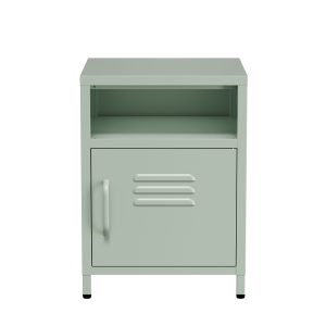 Lendo Online Nachtkastje Metaal 40x40x55 cm Groen