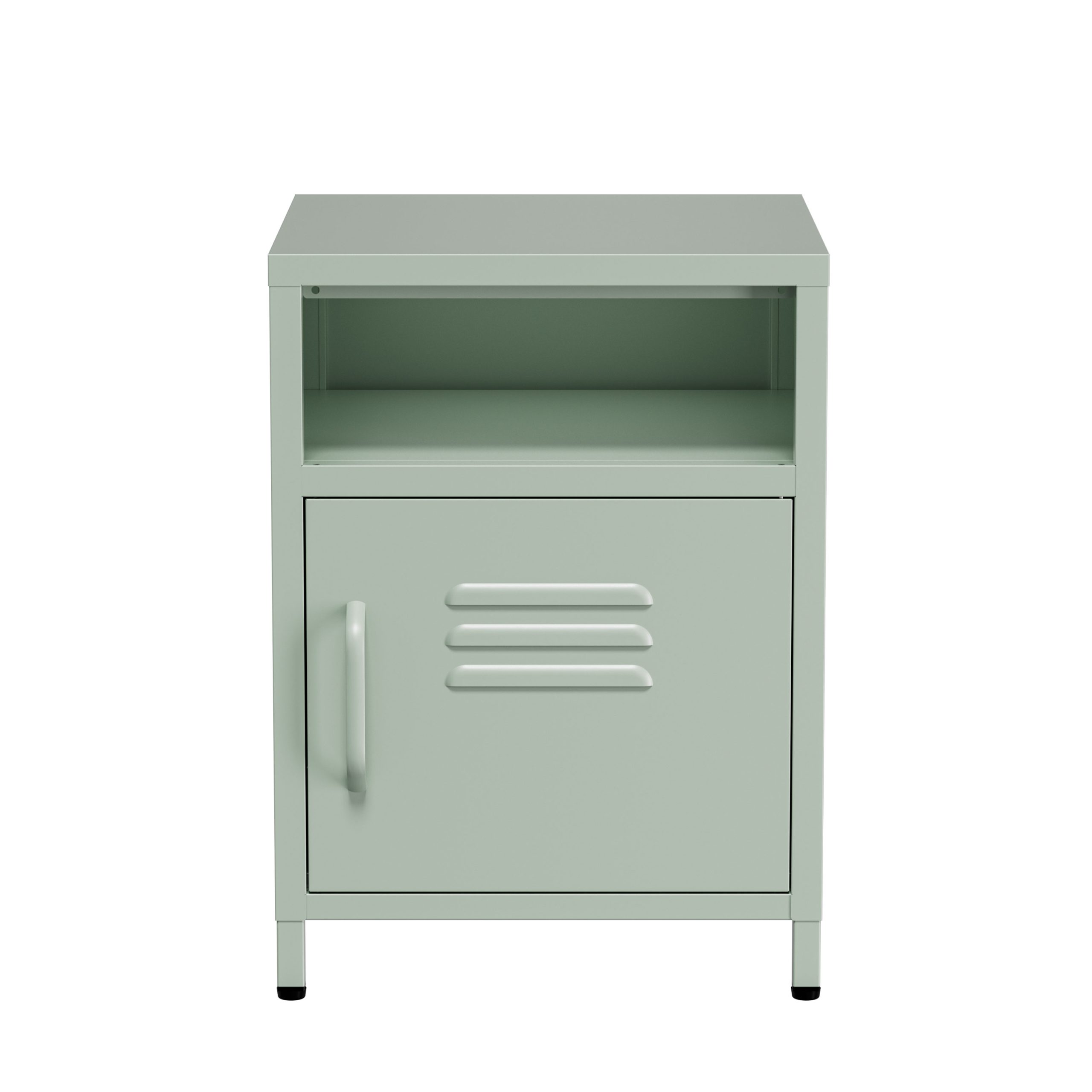 Lendo Online Nachtkastje Metaal 40x40x55 cm Groen