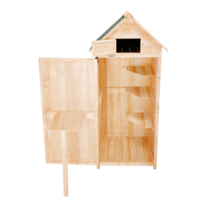 Lendo Online Tuinschuur 74,5x50x180 cm Vurenhout Naturel